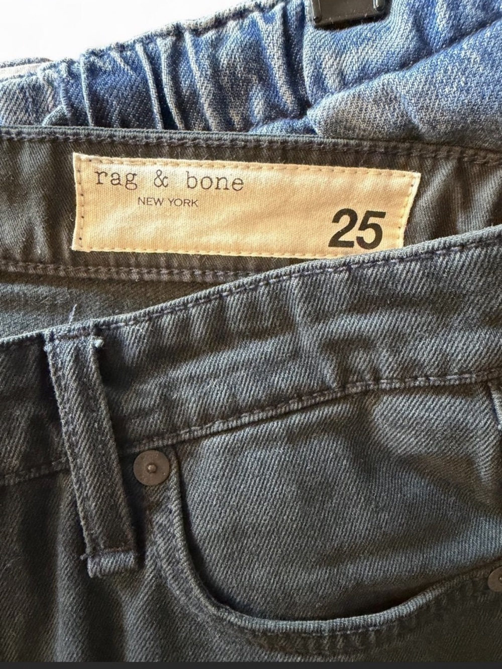 rag & bone Women's Black Bootcut Jeans - Picture 3 of 3